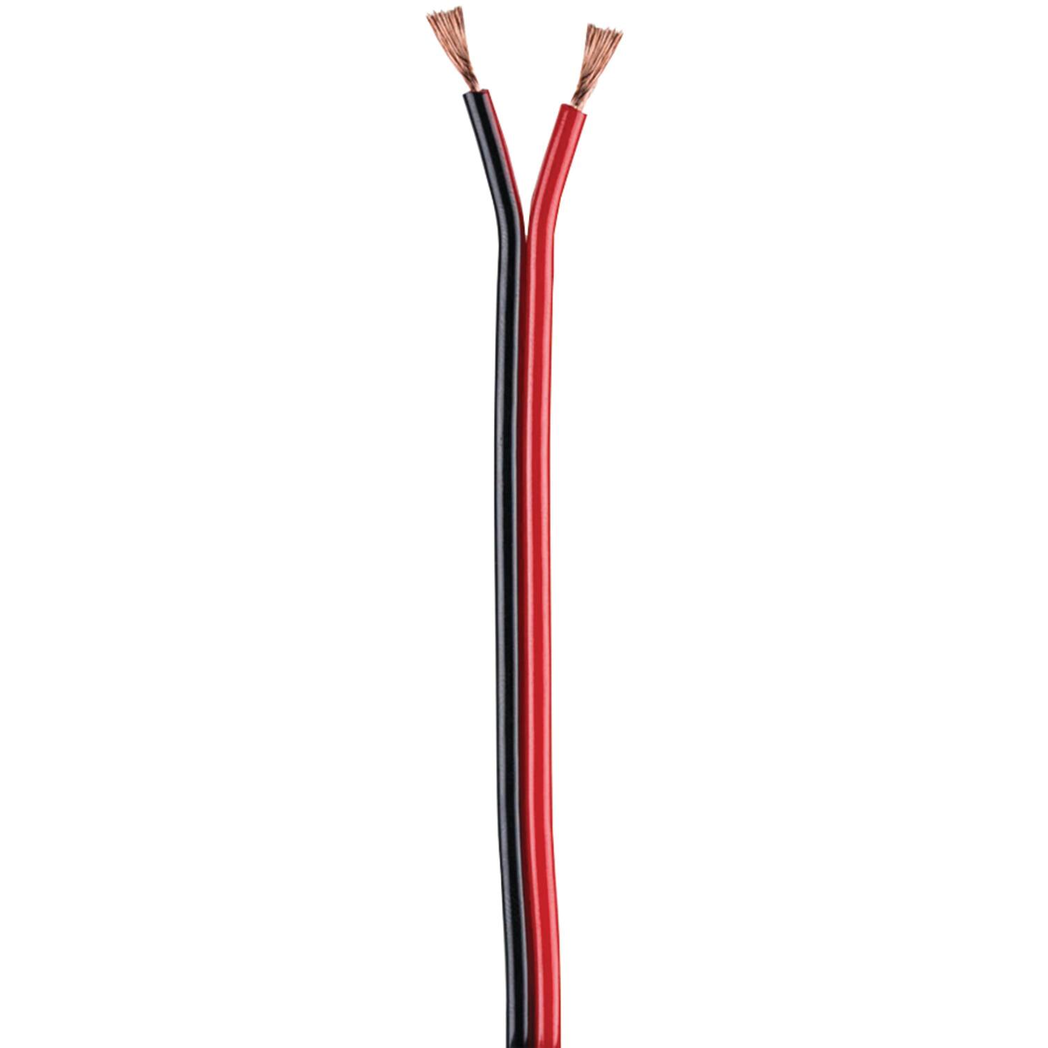 Left. Install Bay - Install Bay Swrb18500 Red/black Paired All-copper Primary Speaker Wire, 500 Ft (18 Gauge) - Multicolored.