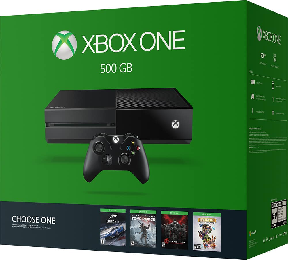 Xbox one deals 500gb game