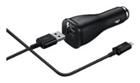 Front Zoom. Samsung - Adaptive Fast Charging Vehicle Charger - Black.