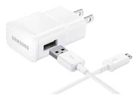 Samsung - Adaptive Fast Charging Wall Charger - White - Front_Standard