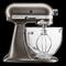 KitchenAid - KSM155GBTD Artisan Designer Series Tilt-Head Stand Mixer-Front_Standard