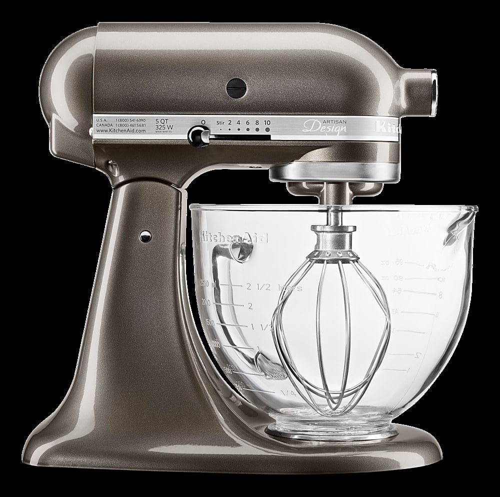 Front. KitchenAid - KSM155GBTD Artisan Designer Series Tilt-Head Stand Mixer.