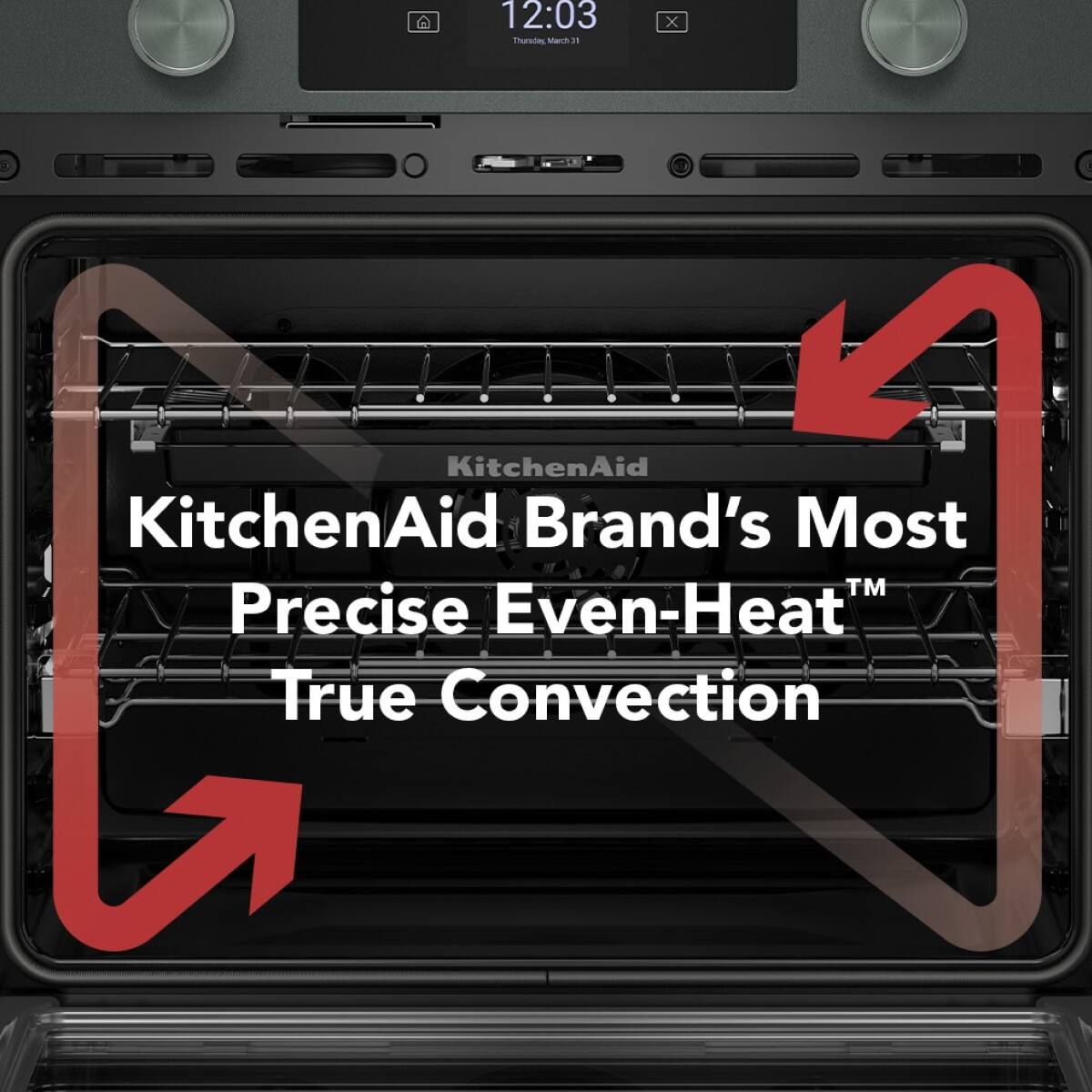 KitchenAid Brand's Most Precise Even-Heat™ True Convection