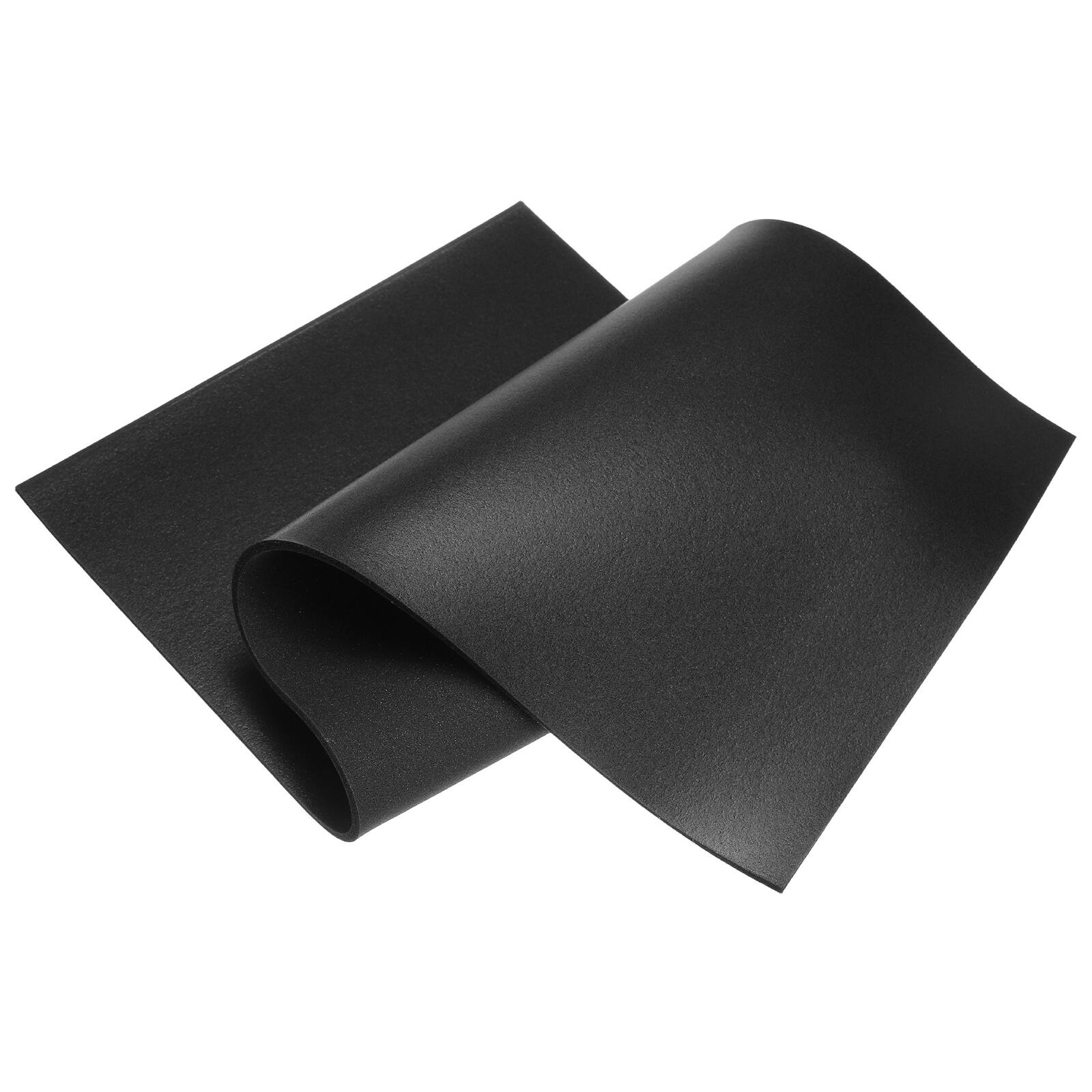 Front. Unique Bargains - 1pc 6 x 14 x 0.1 Inch Keyboard Sound Dampening Foam, Modular Sponge for Hot Swap Mechanical Keyboards - Black.