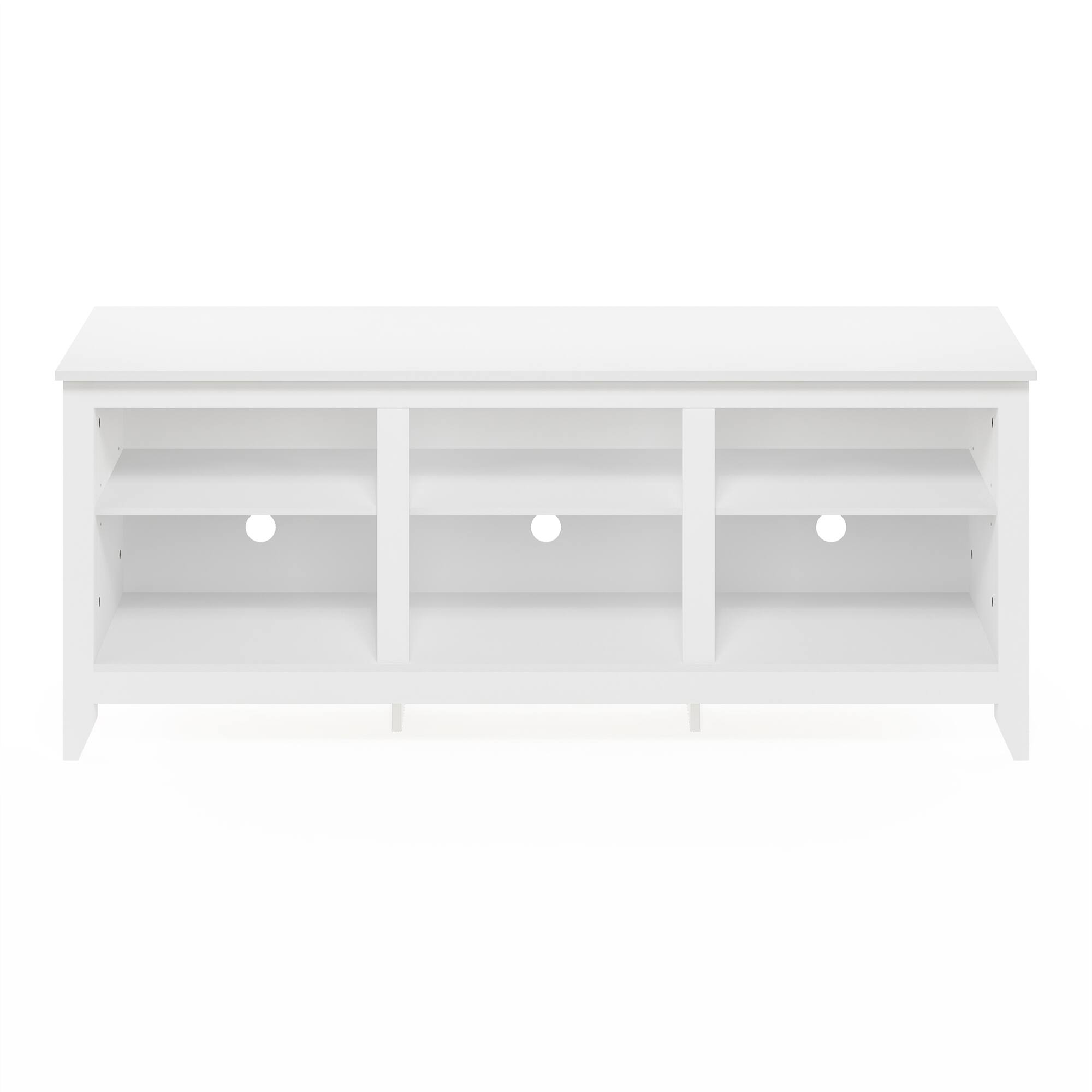 Alt View 2. Furinno - Jensen TV Entertainment Center for TV up to 65 Inch - Solid White.