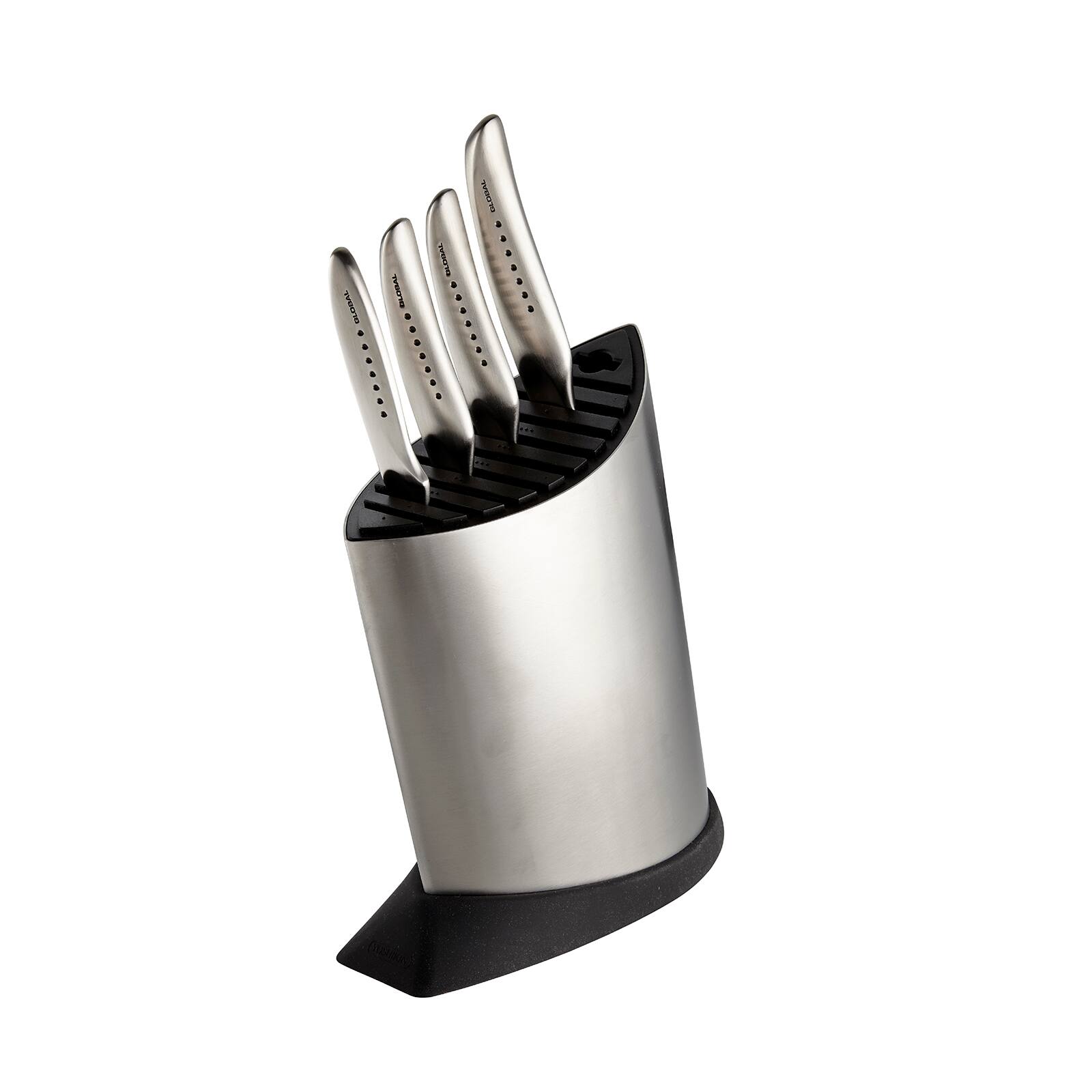 Global - SAI 5 Piece Knife Block Set - Silver