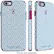Alt View 12. Speck - Jonathan Adler CandyShell Inked Case for Apple® iPhone® 6 - Aqua Greek Key/Lipstick Pink.