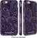 Alt View 12. Speck - Jonathan Adler CandyShell Inked Case for Apple® iPhone® 6 - Purple/Black Purple.