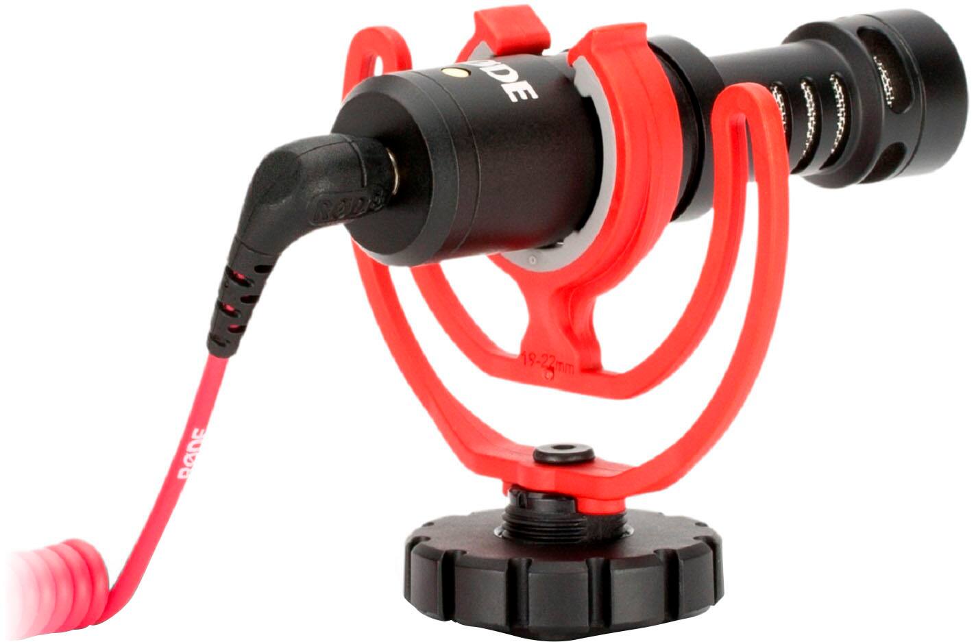 Alt View 12. RØDE - VIDEOMICRO Compact On-Camera Microphone - black.