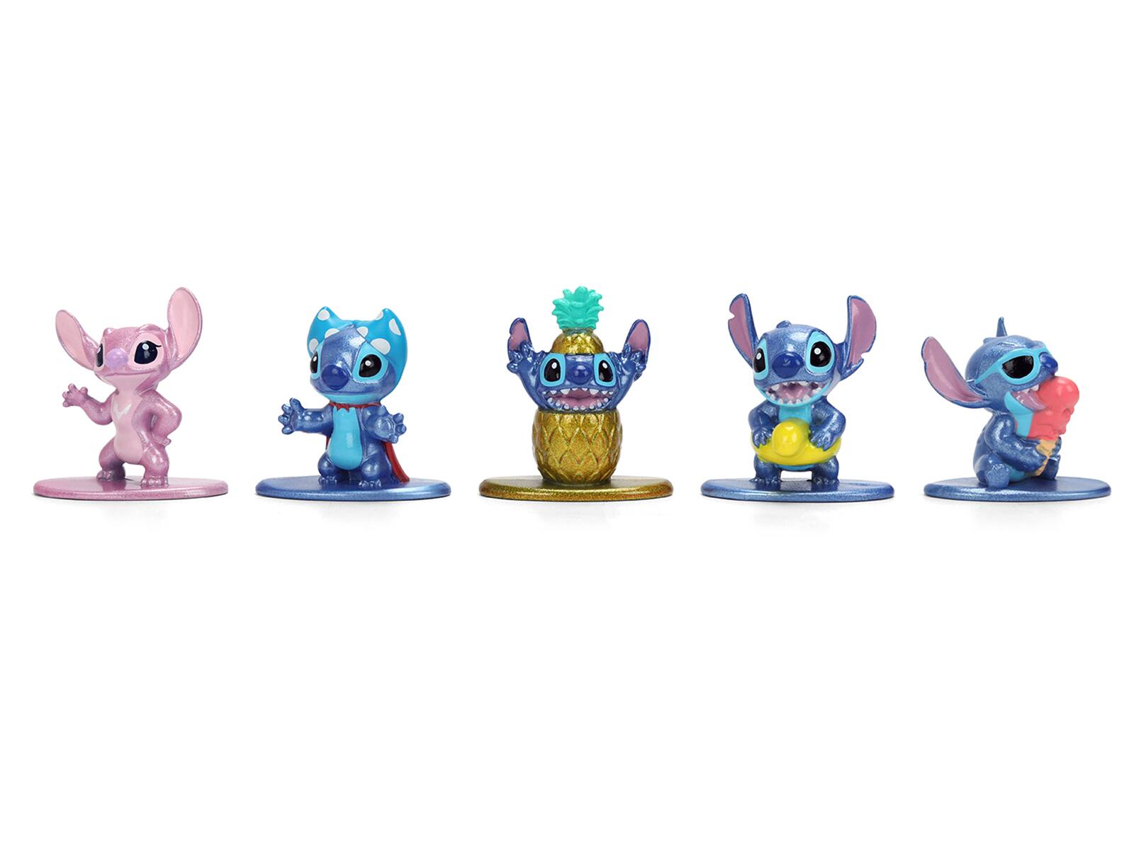 Alt View 4. Jada - Set of 12 Diecast Figures "Disney's Stitch" Franchise "Nano Metalfigs" Series Diecast Models by Jada.