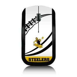 Keyscaper - Pittsburgh Steelers Passtime Design Wireless Mouse - Wireless - Multicolor