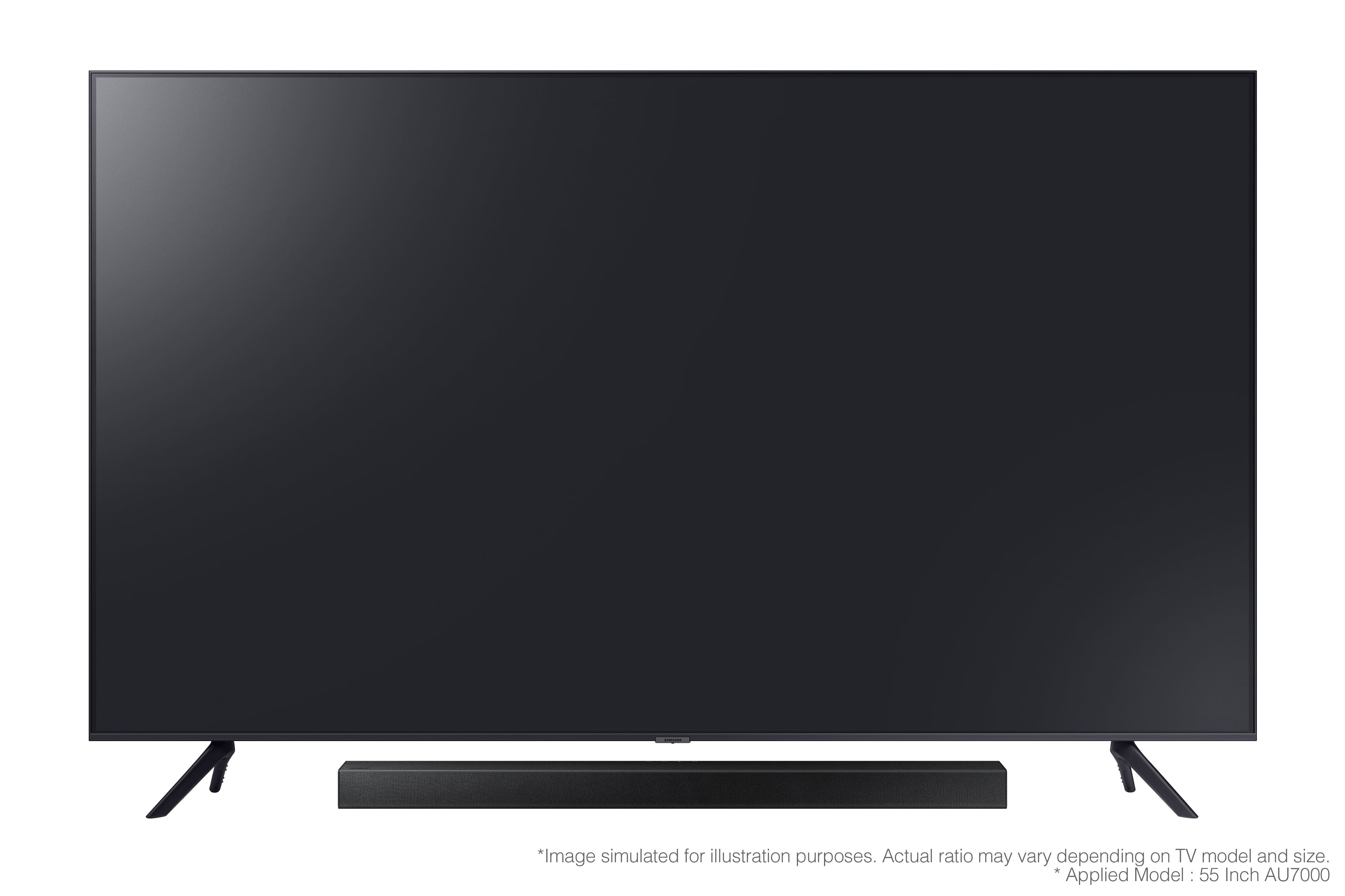 Alt View 21. Samsung - 2.1-Channel Soundbar with Wireless Subwoofer and DOLBY AUDIO / DTS 2.0 - Black.