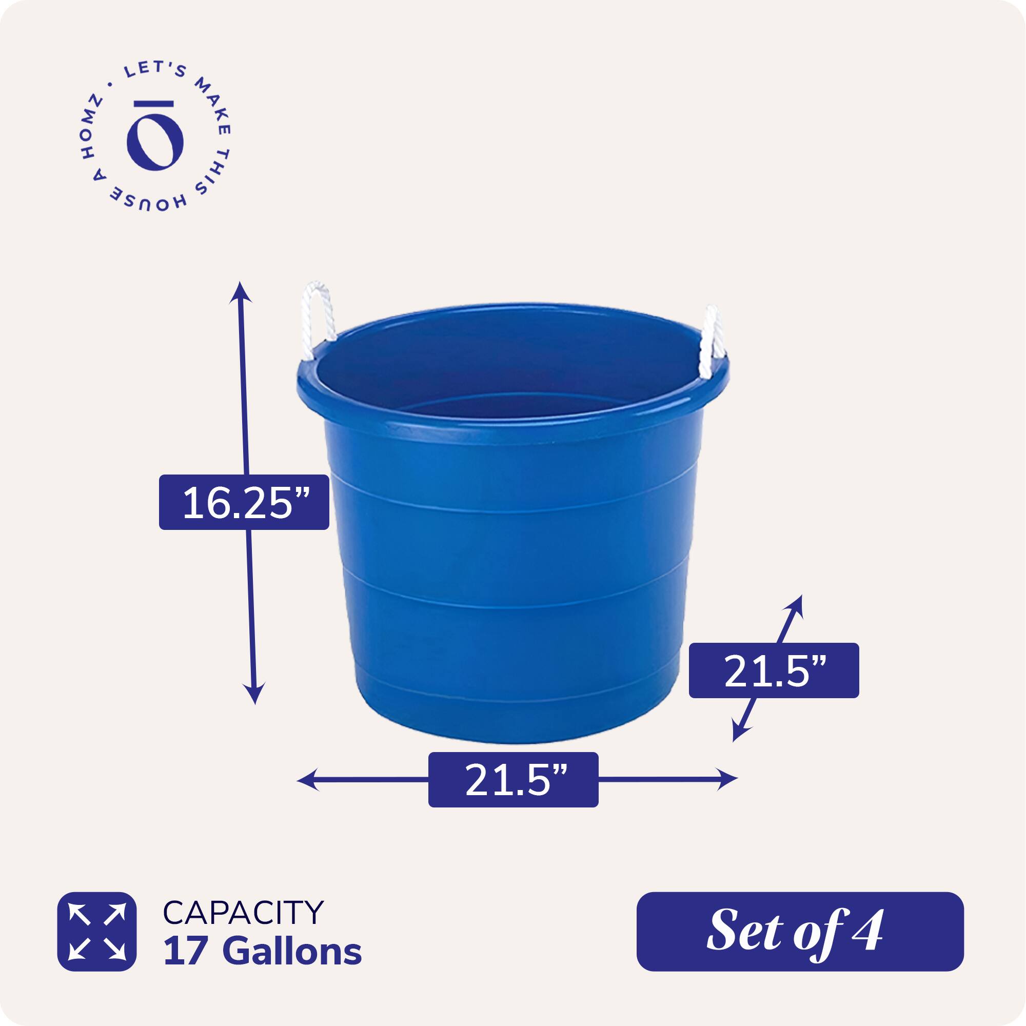 LET'S MAKE THIS HOUSE AMAZING

16.25"  
21.5"  
21.5"

CAPACITY 17 Gallons

Set of 4