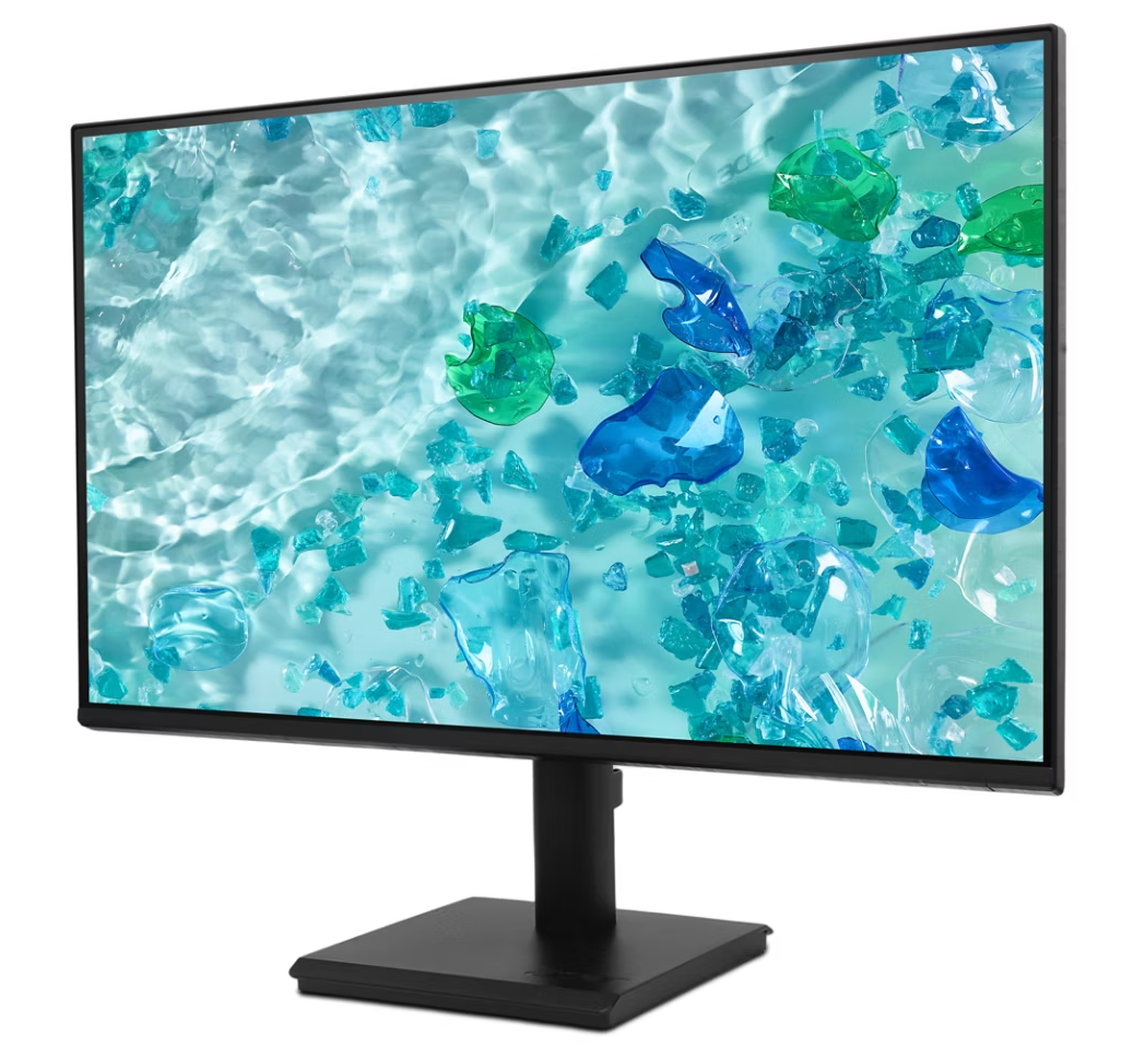 Left. Acer - Vero V247Y G Widescreen LCD Monitor - Black.