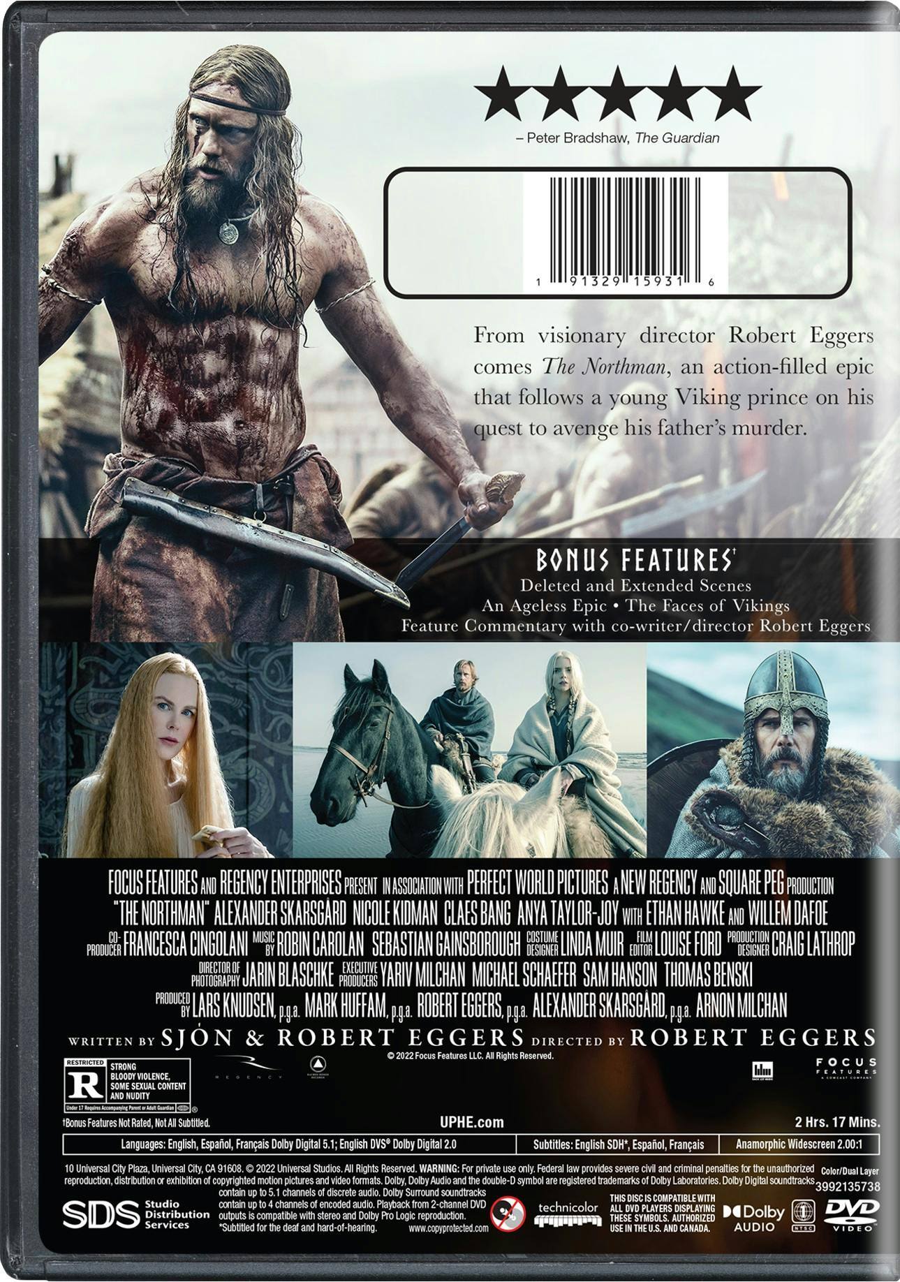 Back. The Northman [DVD].