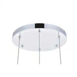 Elegant Lighting - Constellation 3 light LED Pendant - Chrome