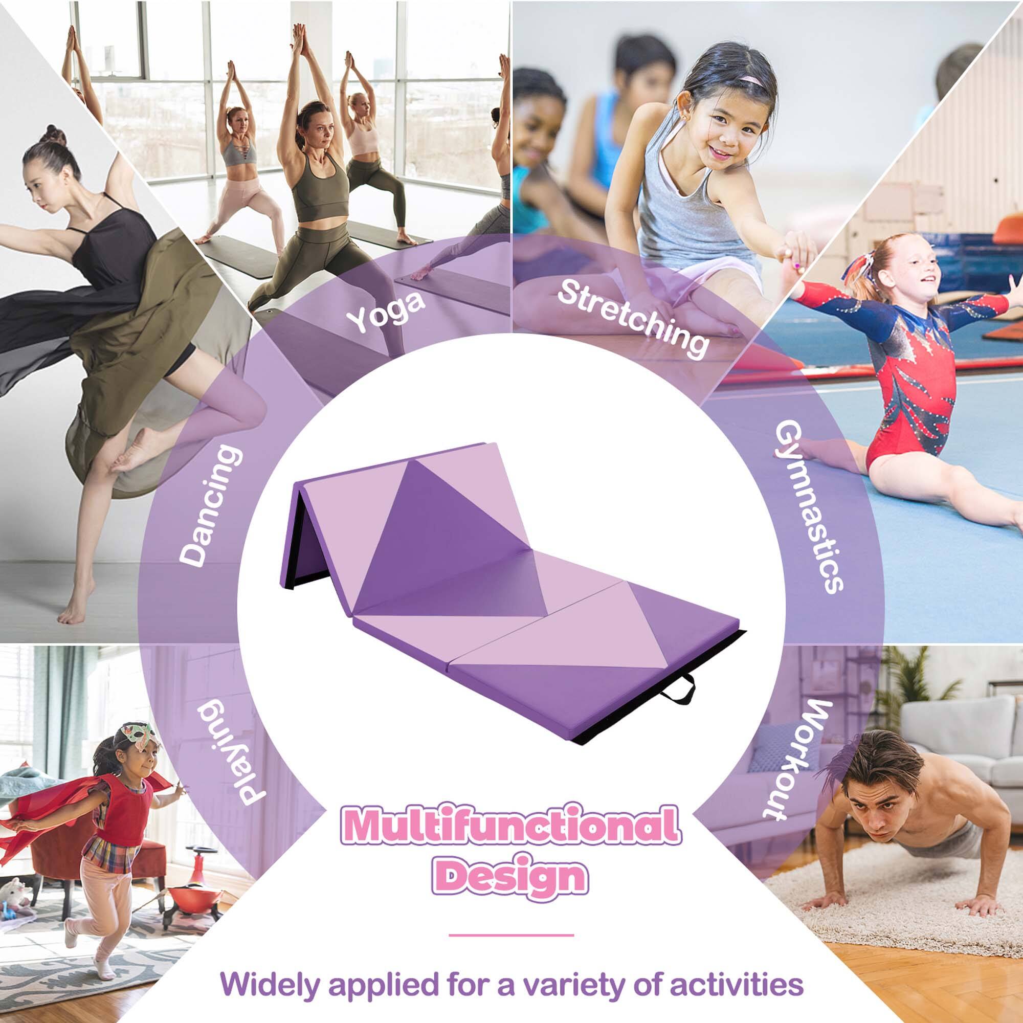 Yoga  
Stretching  
Dancing  
Gymnastics  
Playground  
Workout  

Multifunctional Design  
Widely applied for a variety of activities