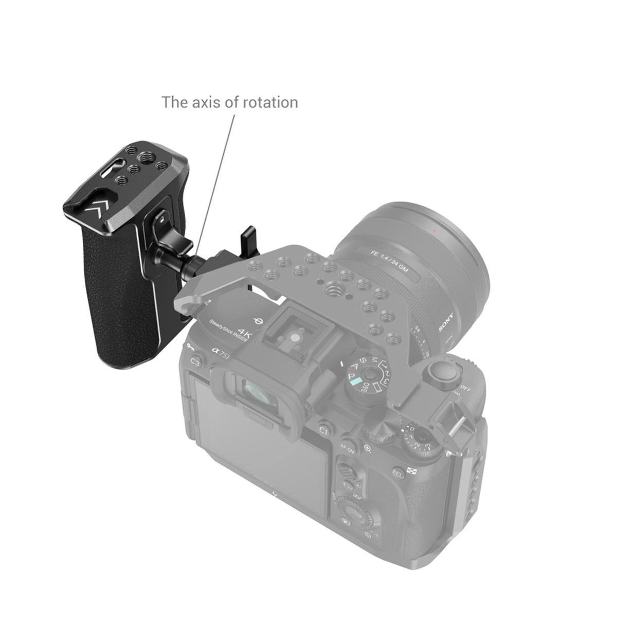The axis of rotation

SteadyShot INSIDE 4K

a X7S1

FE 1.4/24 GM

SONY

OFF

C1

X