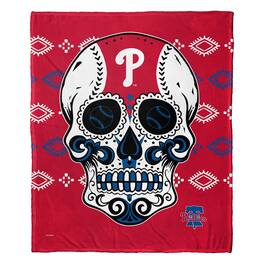 Northwest - 50" x 60" Candy Skull Silk Touch Throw Blanket - Multicolor