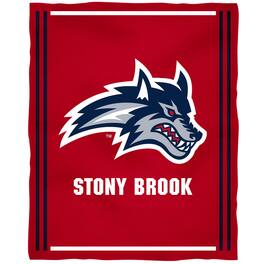 Vive La Fete - Stony Brook Seawolves 36'' x 48'' Children's Mascot Plush Blanket - Multicolor