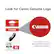 Look for Canon Genuine Logo
CHANGER -
Cames CARDY
GENUINE Authentique GENUINO FIXMA Canon
Canon
CAROS 196PV FULLISAL Thet's
2786 PGBK
270 PGBK XL
XL
Canon Genuine Ink is specially formulated for optimal performance