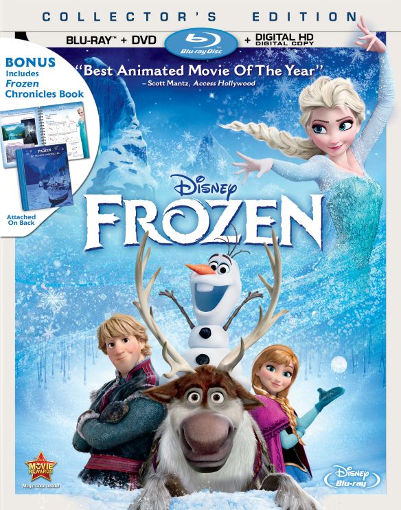  Frozen [2 Discs] [Includes Digital Copy] [Blu-ray/DVD] [With Chronicles Book] [2013]