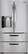 Front Standard. LG - 24.7 Cu. Ft. 4-Door French Door Refrigerator with Thru-the-Door Ice and Water - Stainless-Steel.