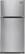 Front Standard. LG - 19.0 Cu. Ft. Top-Freezer Refrigerator - Stainless-Steel.