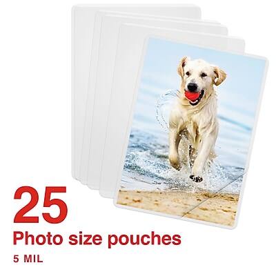 25 Photo size pouches  
5 MIL