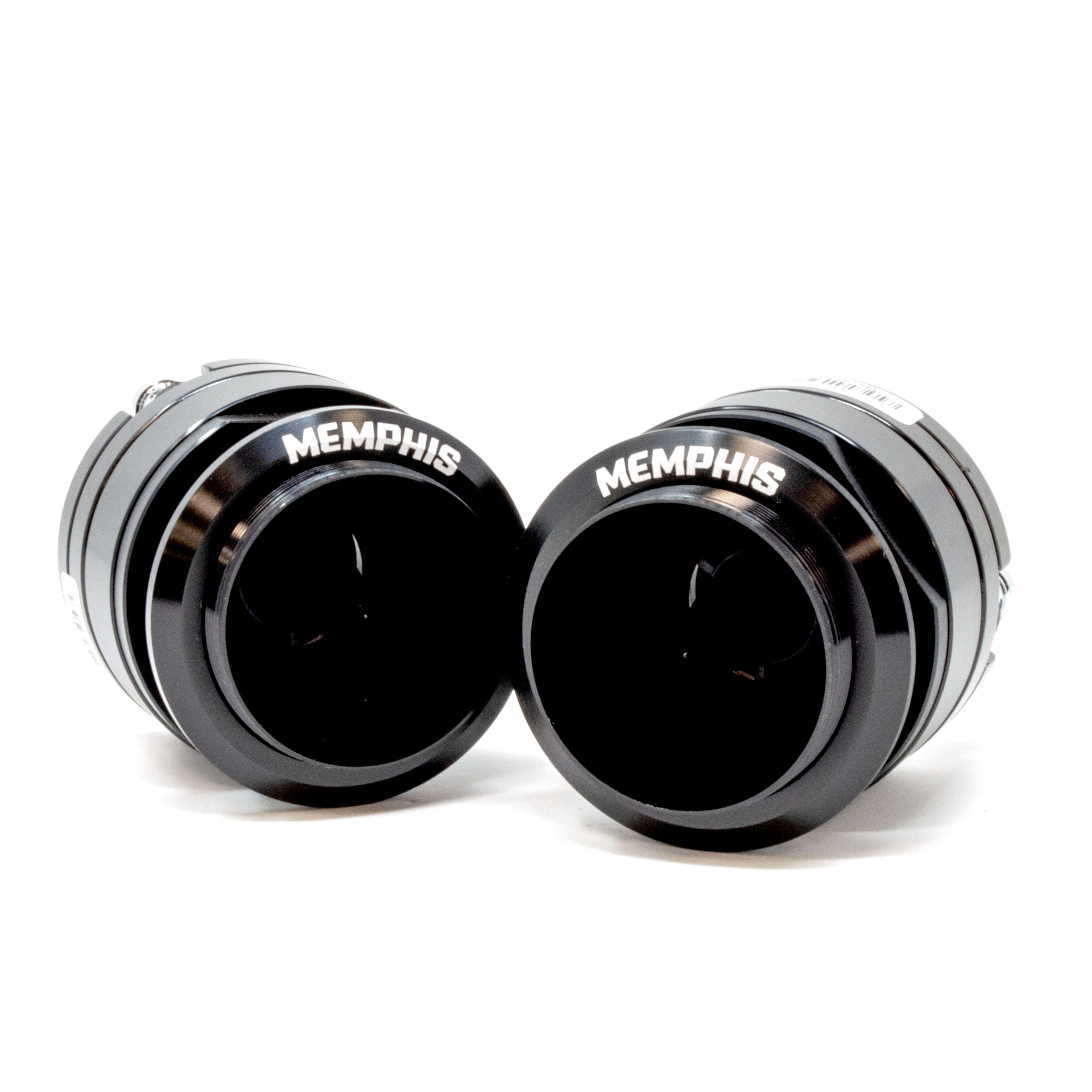 Memphis Car Audio - Memphis Audio MJPT25 1-Inch MOJO Pro Bullet Tweeters - Pair - Black/Gray