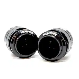Memphis Car Audio - Memphis Audio MJPT25 1-Inch MOJO Pro Bullet Tweeters - Pair - Black/Gray