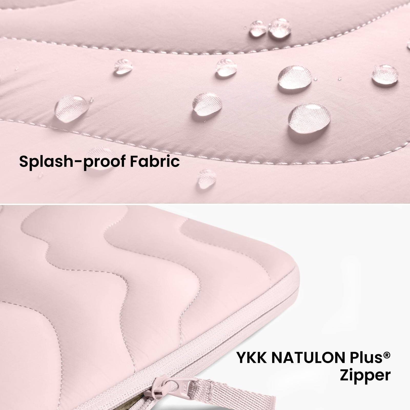 Splash-proof Fabric  
YKK NATULON Plus® Zipper