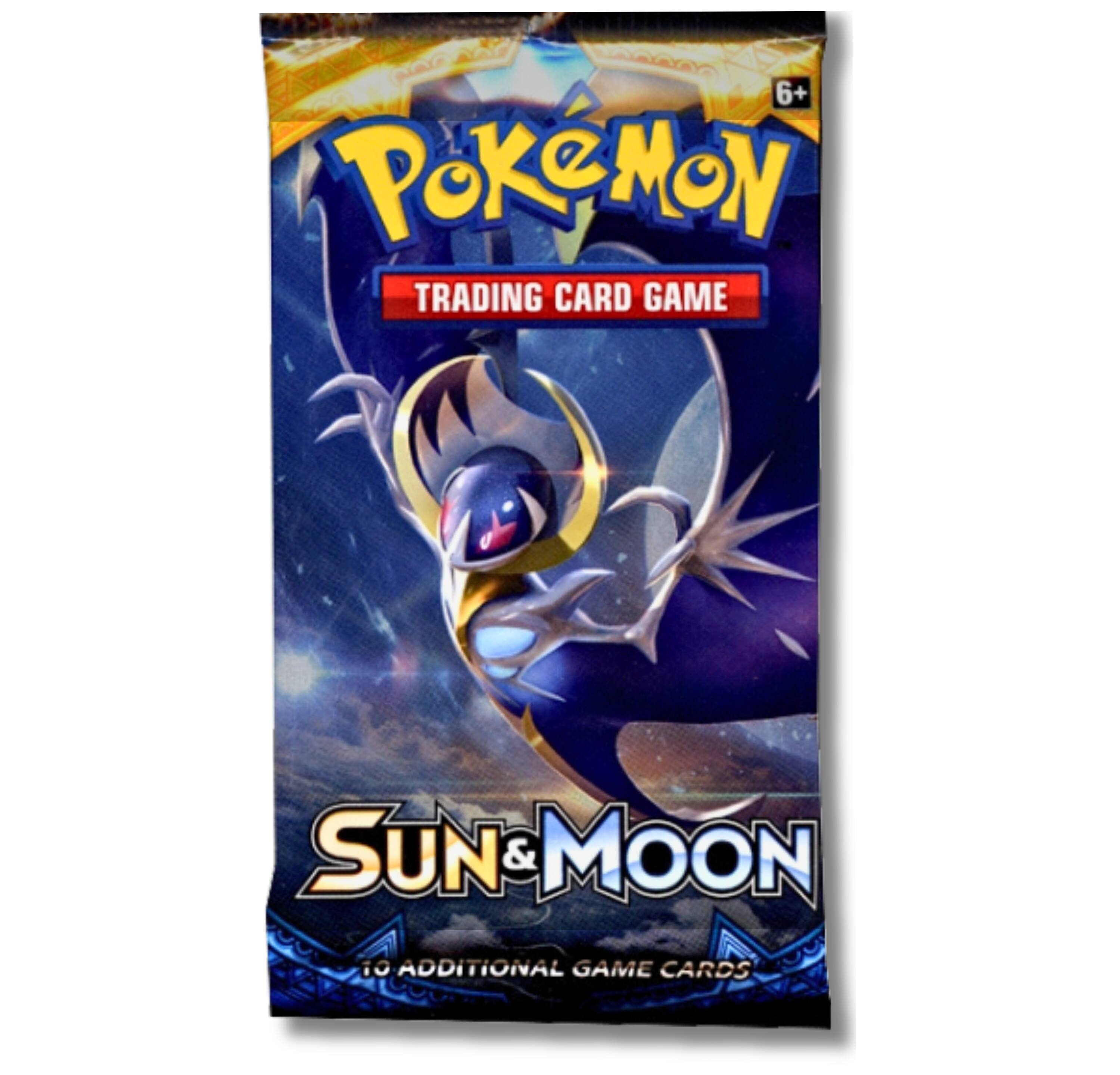 6+ Pokémon Trading Card Game Sun & Moon & 10 Additional Game Cards