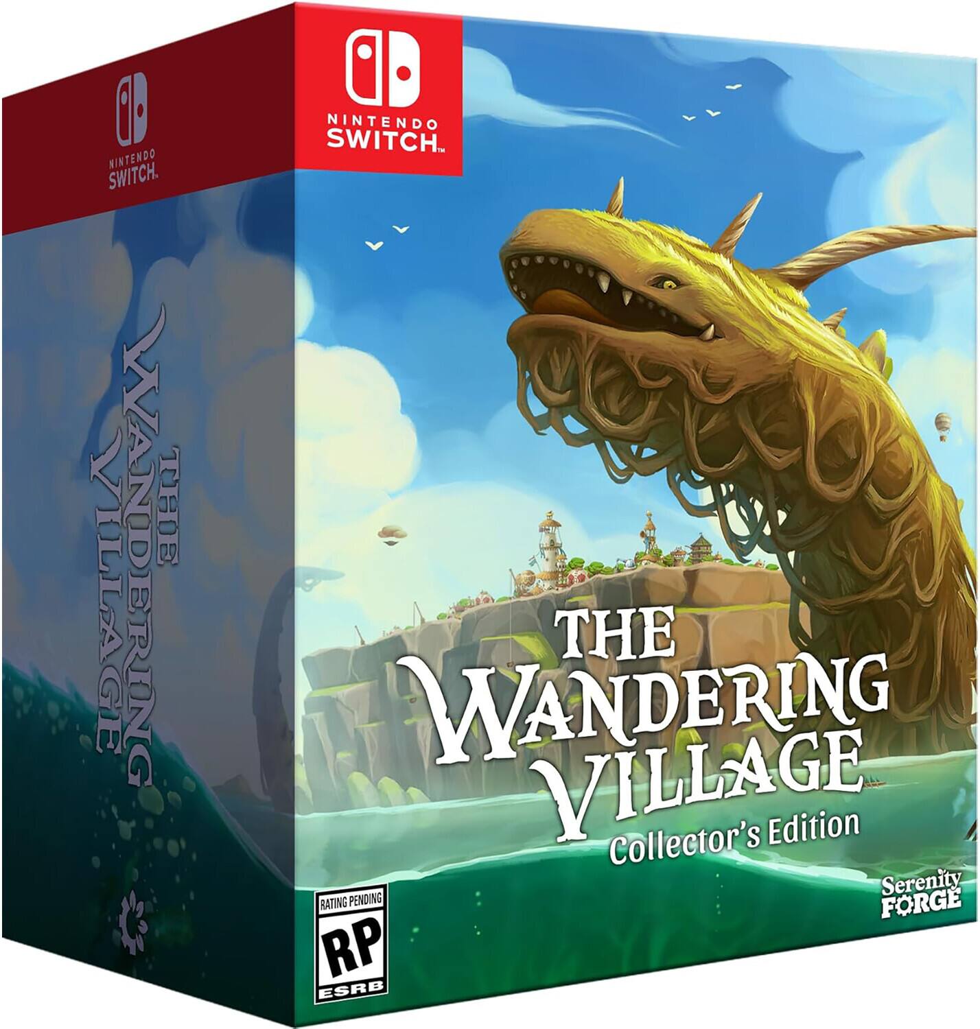 NINTENDO SWITCH. THE WANDERING VILLAGE Collector's Edition. RATING PENDING RP ESRB