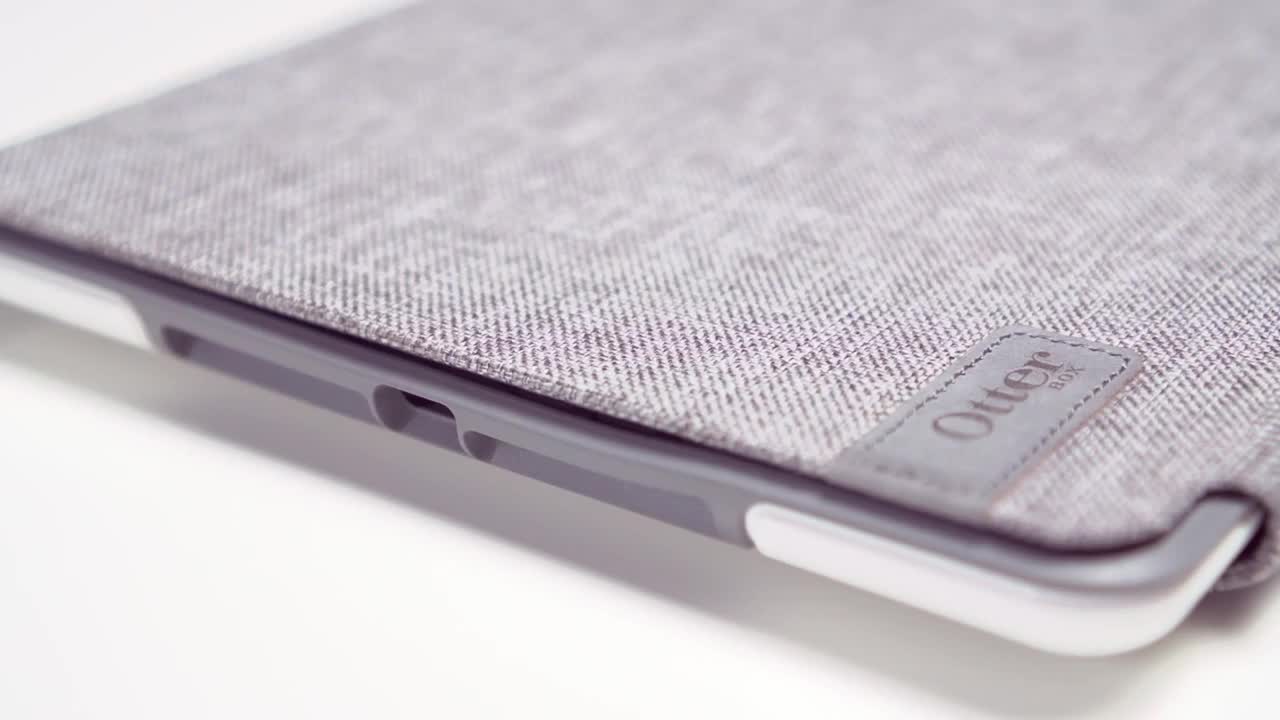 Best Buy OtterBox Symmetry Folio Case for Apple® iPad® mini 4 Glacier