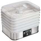 Ronco 5-Tray Electric Food Dehydrator, 12-15/16” x 10-11/16”, White
