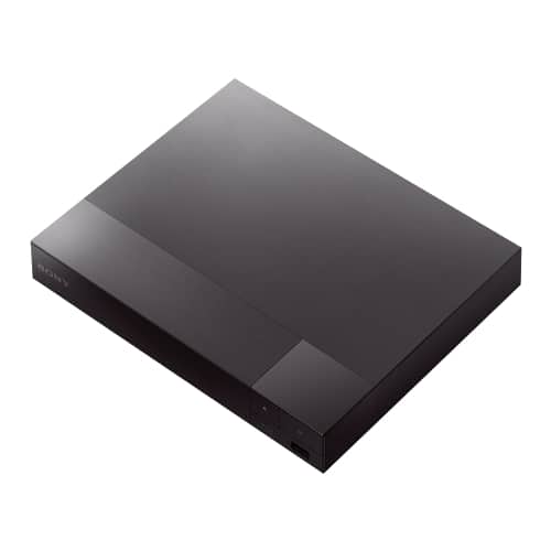 Top. Sony - Streaming Audio Wi-Fi Built-In Blu-ray Player - Black.