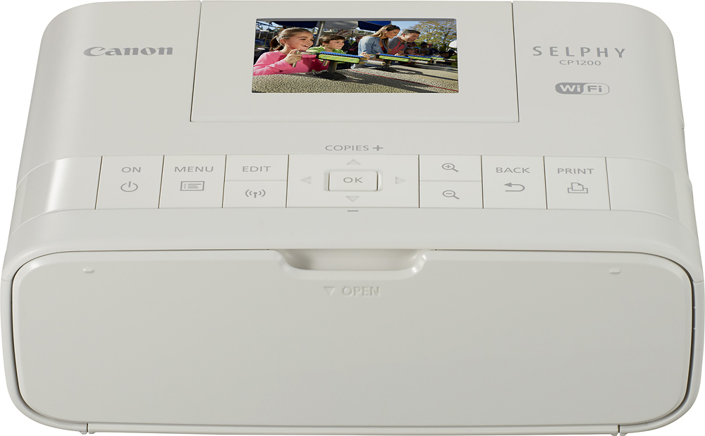 Canon SELPHY CP1200 Wireless Photo Printer White  - Best Buy
