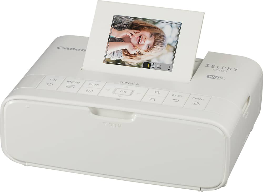 Canon SELPHY CP1300 Wireless Compact Photo Printer White 2235C001 - Best Buy