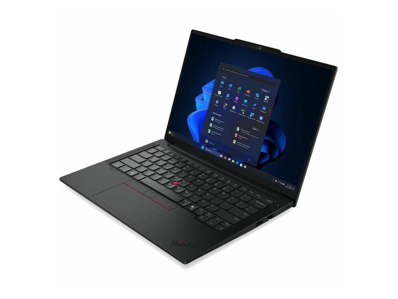 Alt View 2. Lenovo - Lenovo ThinkPad E14 Gen 7 14" Touch - Intel Core 7 240H, 16 GB, 512 GB SSD, Windows 11 Pro - Black.