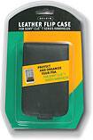 Front Detail. Belkin - Leather Flip Case for Sony CLIÉ PEG-T - Black.
