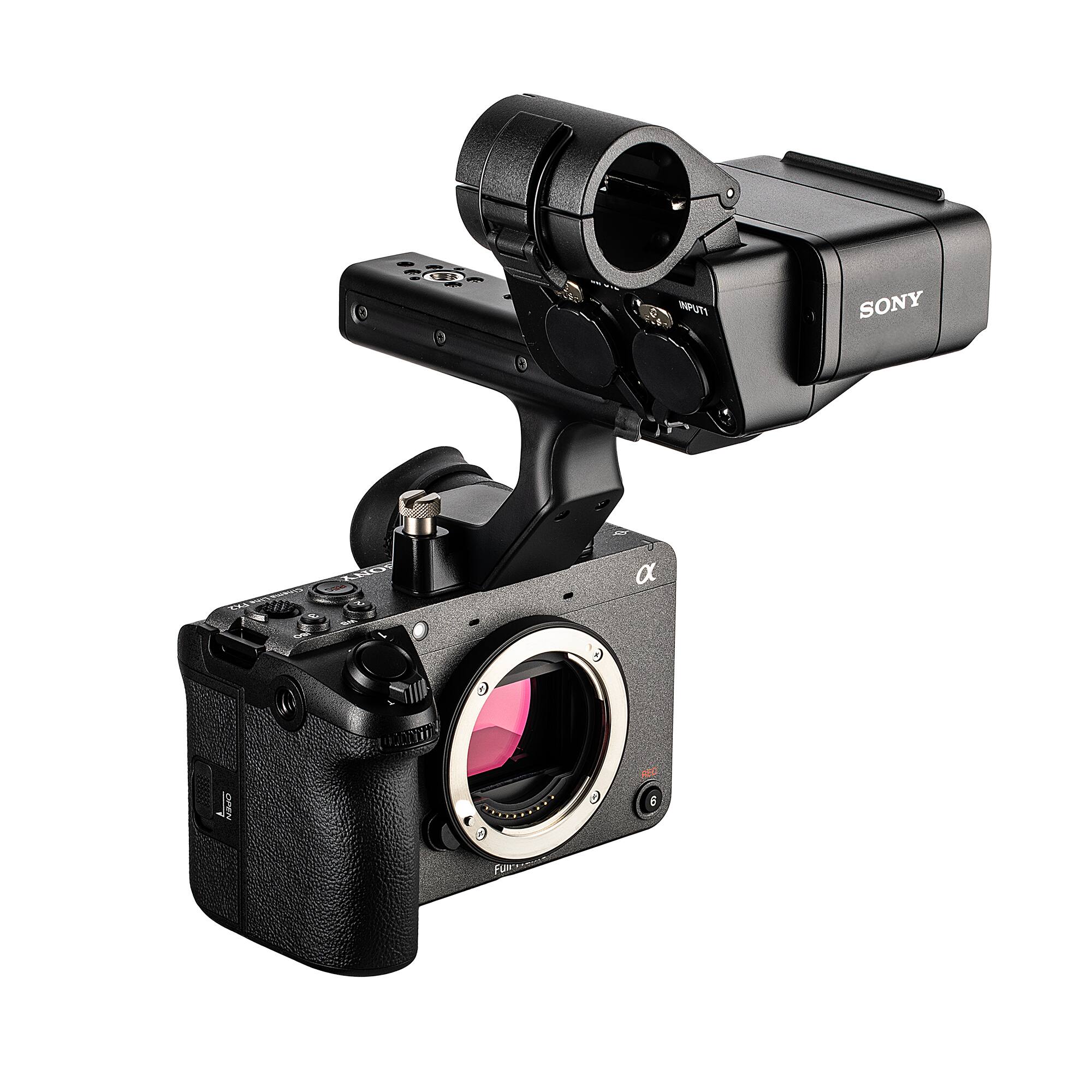 Sony FX2 Cinema Camera Kit w/ XLR Handle – Dual XLR Audio, Full