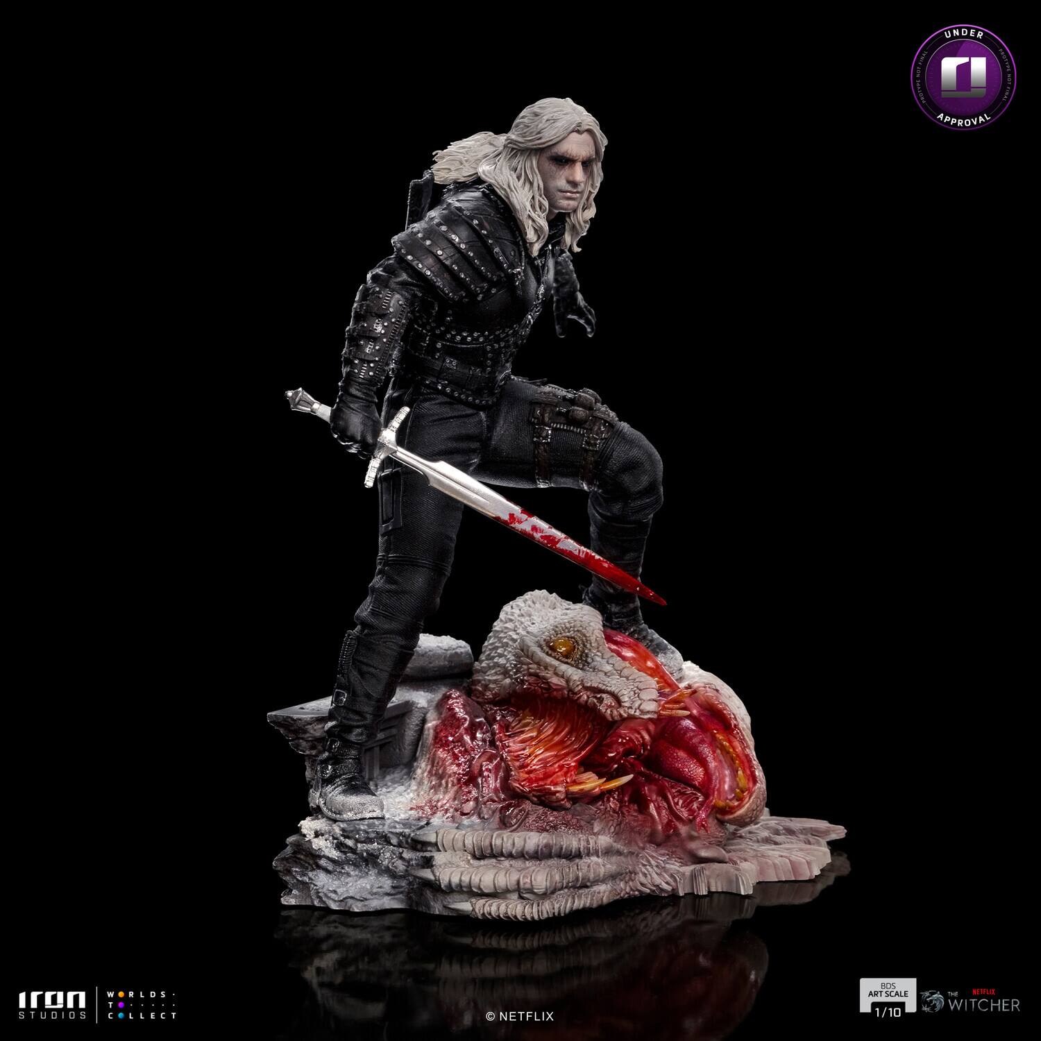 UNDER APPROVAL

IRON STUDIOS COLLECT

NETFLIX

1/10 ART SCALE

THE WITCHER

8DS ART SCALE 1/10