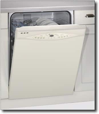 Angle Standard. Maytag - 24" Touchpad Built-In Dishwasher - Bisque.