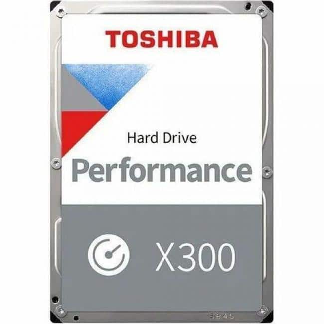 Toshiba - X300 HDWR51GXZSTA 16 TB Hard Drive - 3.5" Internal - SATA (SATA/600) - Conventional Magnetic Recording (CMR)