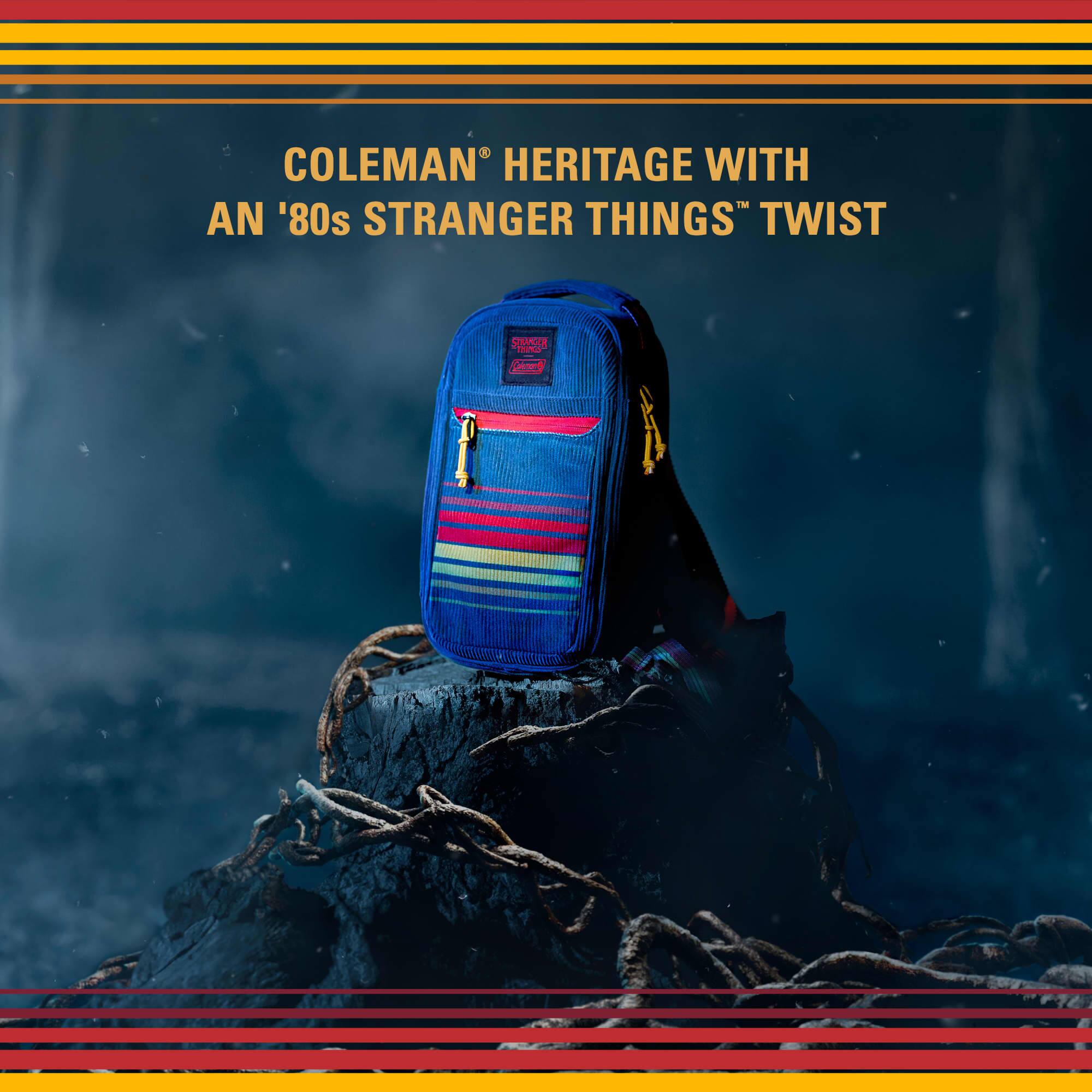 COLEMAN® HERITAGE WITH AN '80s STRANGER THINGS™ TWIST