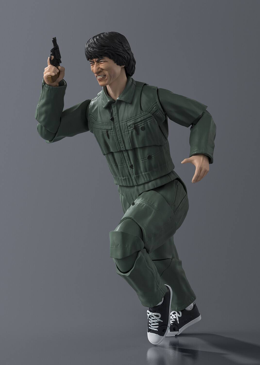 Alt View 1. Bandai - Tamashii Nations - Police Story - S.H.Figuarts - Officer Chan Ka Kui Action Figure   - Collectibles - Multicolor.