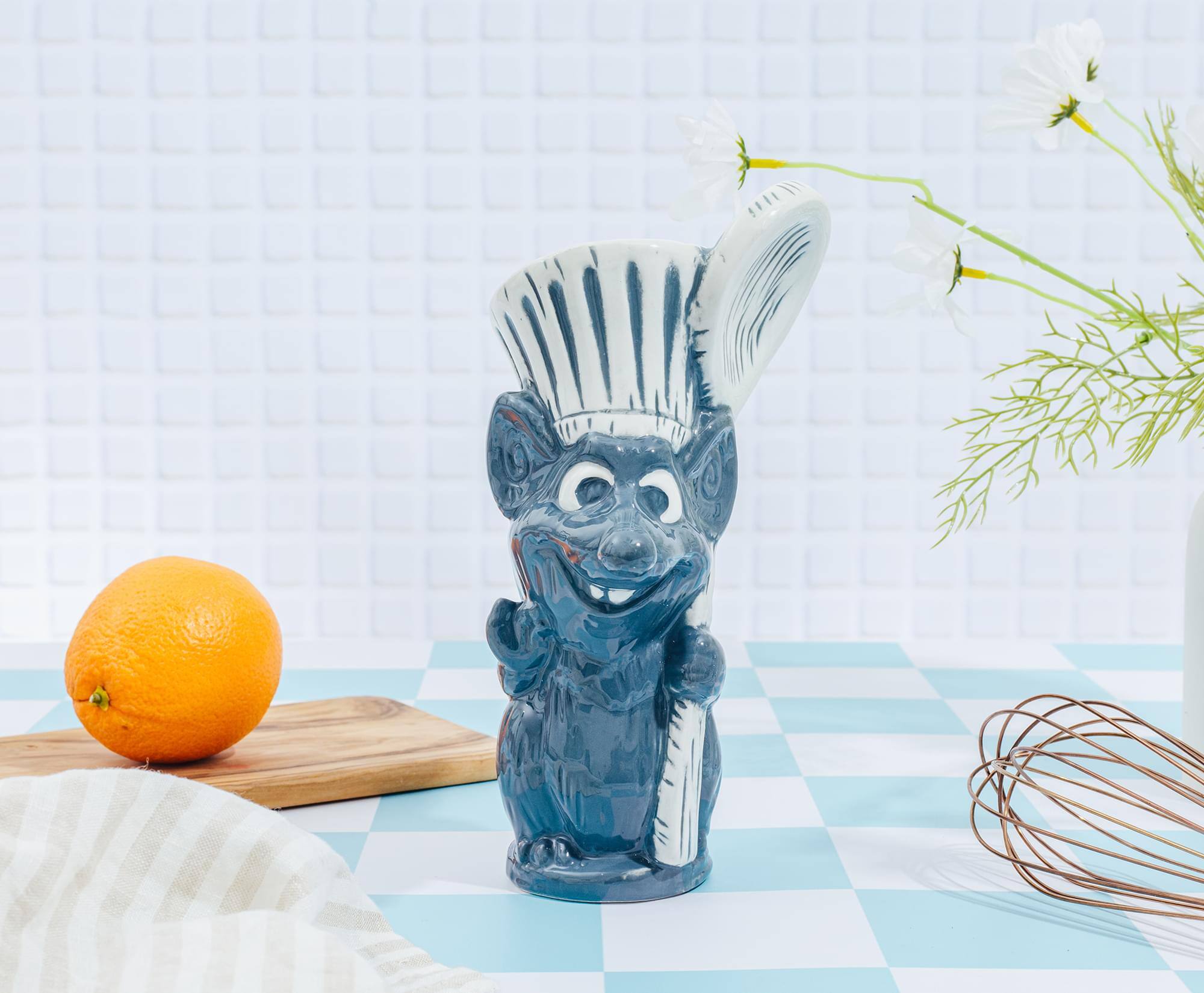 Alt View 3. Disney - Geeki Tikis Disney Pixar Ratatouille Remy Ceramic Mug | Holds 10 Ounces - Blue.