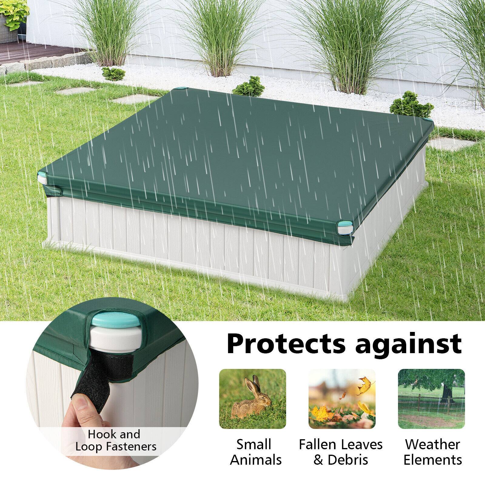 Protects against Hook and Loop Fasteners, Small Animals, Fallen Leaves & Debris, Weather Elements