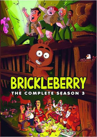 Front. Brickleberry: The Complete Season 3 - DVD.